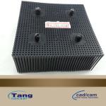 Black Pp / Nylon , Plastic Bristle For Gerber Cutter Gtxl / S5200 Parts 92912001