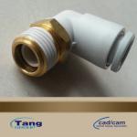 Ftg Elbow 6mm Tube 1/8pt W/Sealant Smc For Gerber Cutter Xlc7000 / Z7 Parts No：465501062