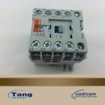 Sprecher+Schun CS4C-22Z 4 POLE 2NO Industrial Control Relay For Gerber Cutter GT7250  760500204