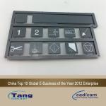 Storm-Interface Keyboard Silkscreen 700 Series For Gerber Cutter Xlc7000 / Z7 75709001