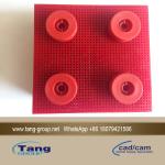Red Nylon Bristles Round Foot Especially Suitable For Lectra Cutter VT5000 / VT7000